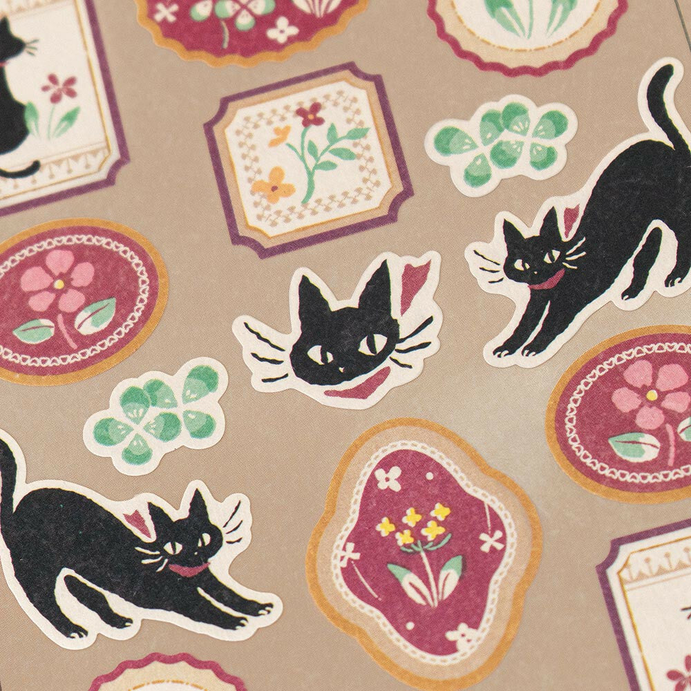 NB Co. Ltd. - Wanowa Stickers - Black Cat