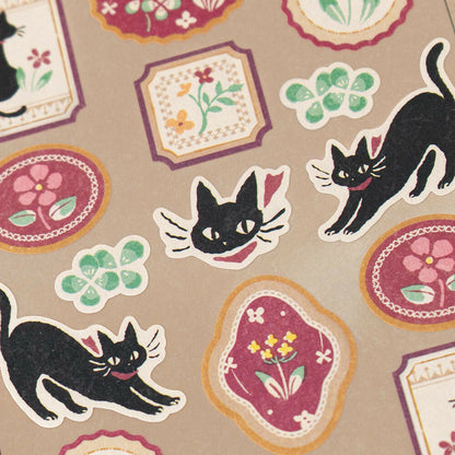 NB Co. Ltd. - Wanowa Stickers - Black Cat