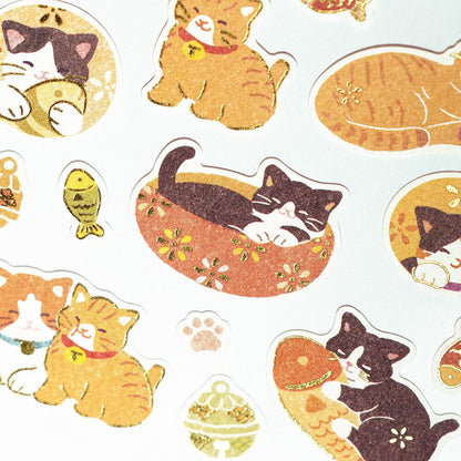 NB Co. Ltd. - Wanowa Stickers - Japanese Cats