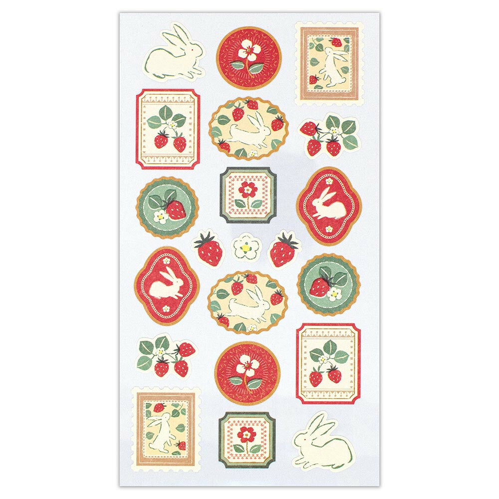 NB Co. Ltd. - Wanowa Stickers - Strawberry Rabbit