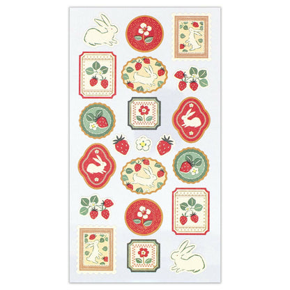 NB Co. Ltd. - Wanowa Stickers - Strawberry Rabbit