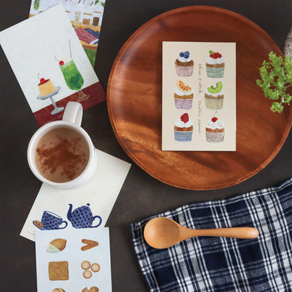 Cozyca - Postcard Book - Midori Asano - Three O'Clock