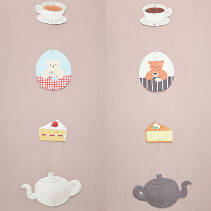 Cozyca - Art Mobile Greeting Card - Mariko Fukawa - Let's Have Tea