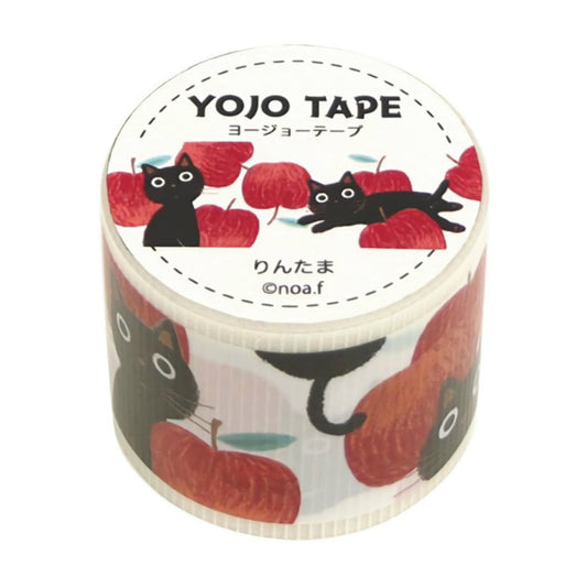 Noa.family - Yojo Tape - Black Cat and Apples