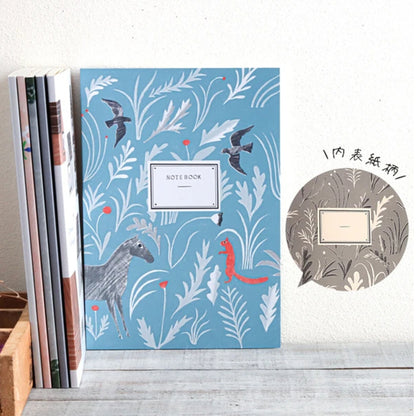 Cozyca Garden Notebook - A5 5mm Grid