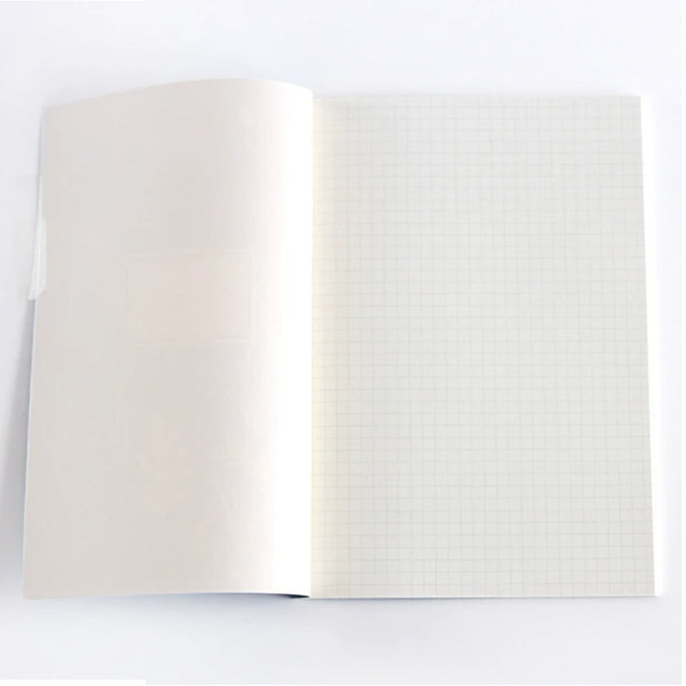 Cozyca Please have a Flower Notebook - A5 5mm Grid