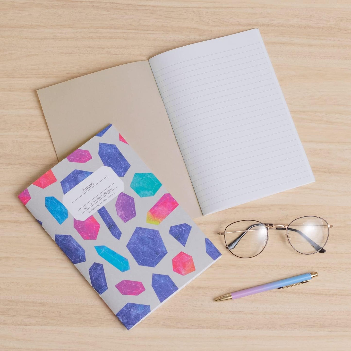 Hocco Notebook - A5 - Jewels