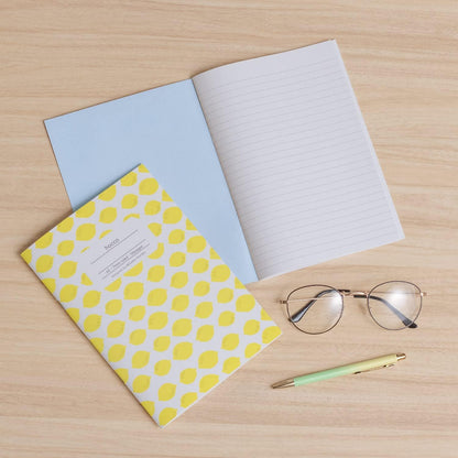 Hocco Notebook - A5 - Lemons