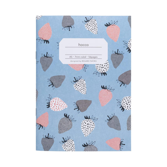 Hocco Notebook - A5 - Strawberries