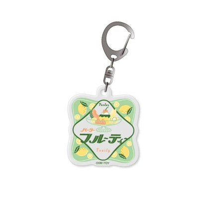 OB1TOY x General Sticker Co Ltd. - Retro Shopping Street Keychain - Parlor Fruity