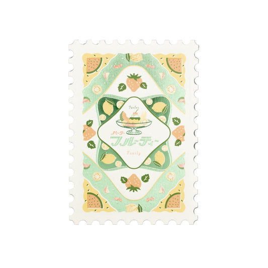 OB1 - Foil-Stamped Postcard - Parlor Fruity