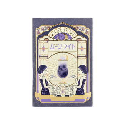 OB1 - Foil-Stamped Postcard - Parlor Moonlight