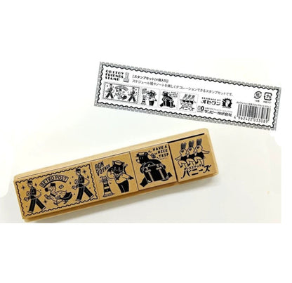 OB1TOY x Sanby - Rubber Stamp Set with Tray - Volume 1