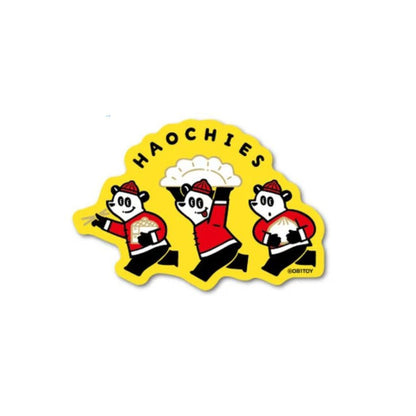 OB1TOY x General Sticker Co Ltd. - Retro Shopping Street Mini Sticker - Haochi Pandas