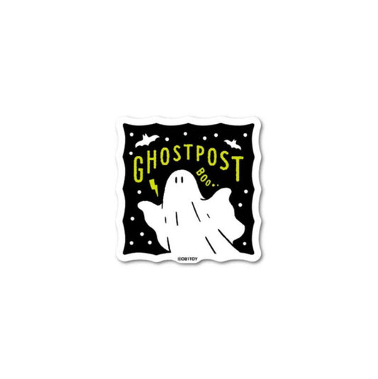 OB1TOY x General Sticker Co Ltd. - Retro Shopping Street Mini Sticker - Ghost Post
