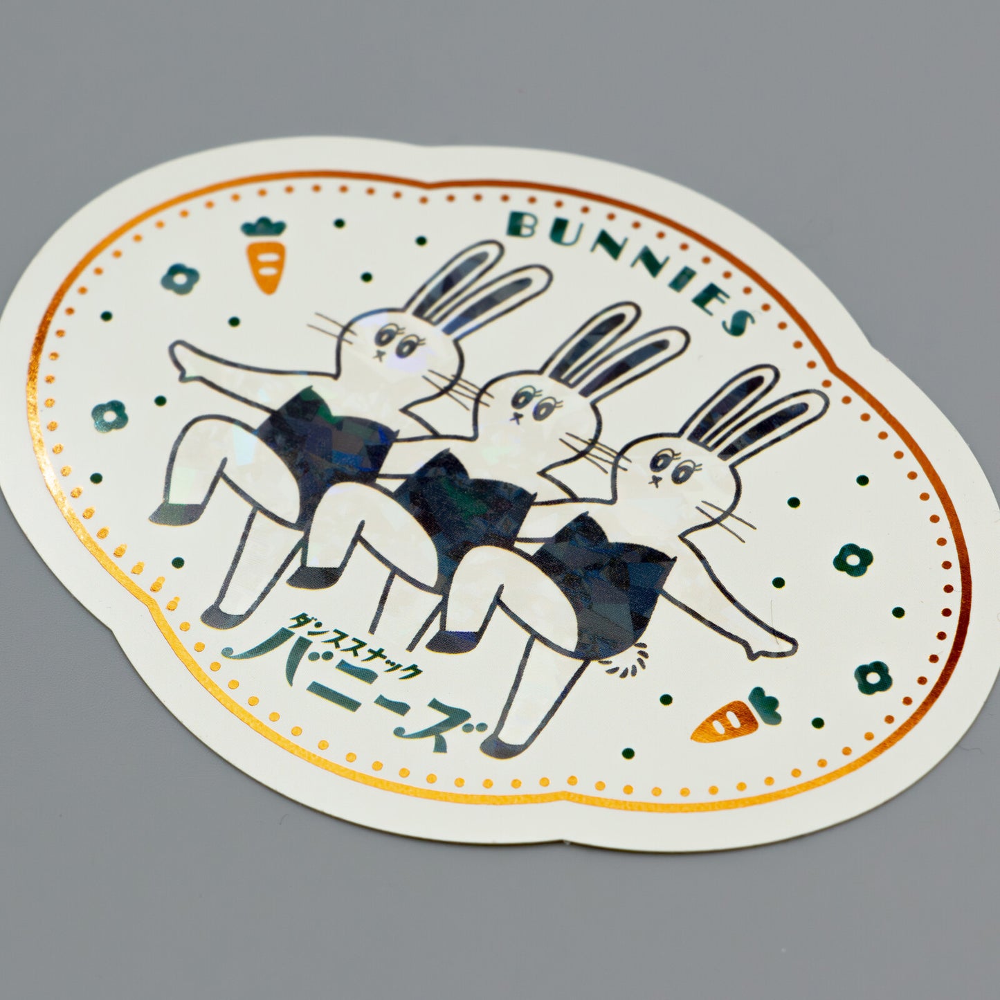 Rokkaku x OB1 - Retro Sticker - Bunnies