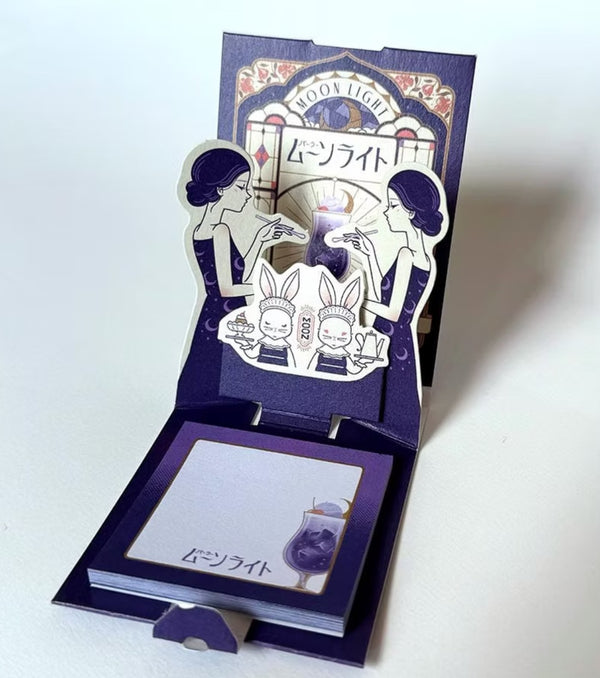 OB1 x La KULA - Pop-Up Sticky Notes - Moonlight Parlor – Ink & Starstuff