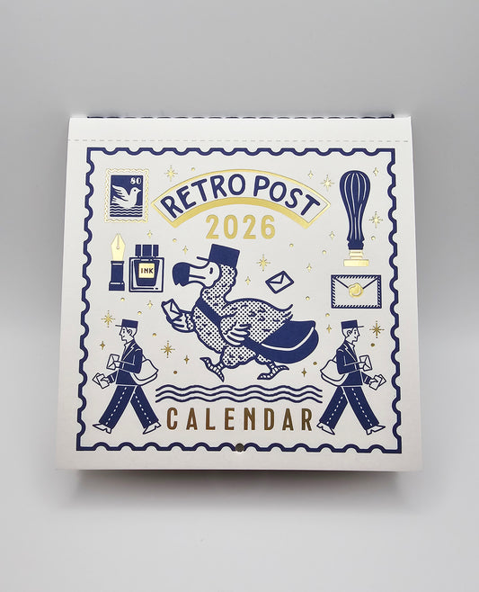 OB1 - 2026 Calendar - Retro Post