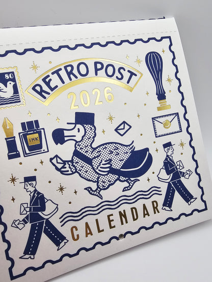 OB1 - 2026 Calendar - Retro Post