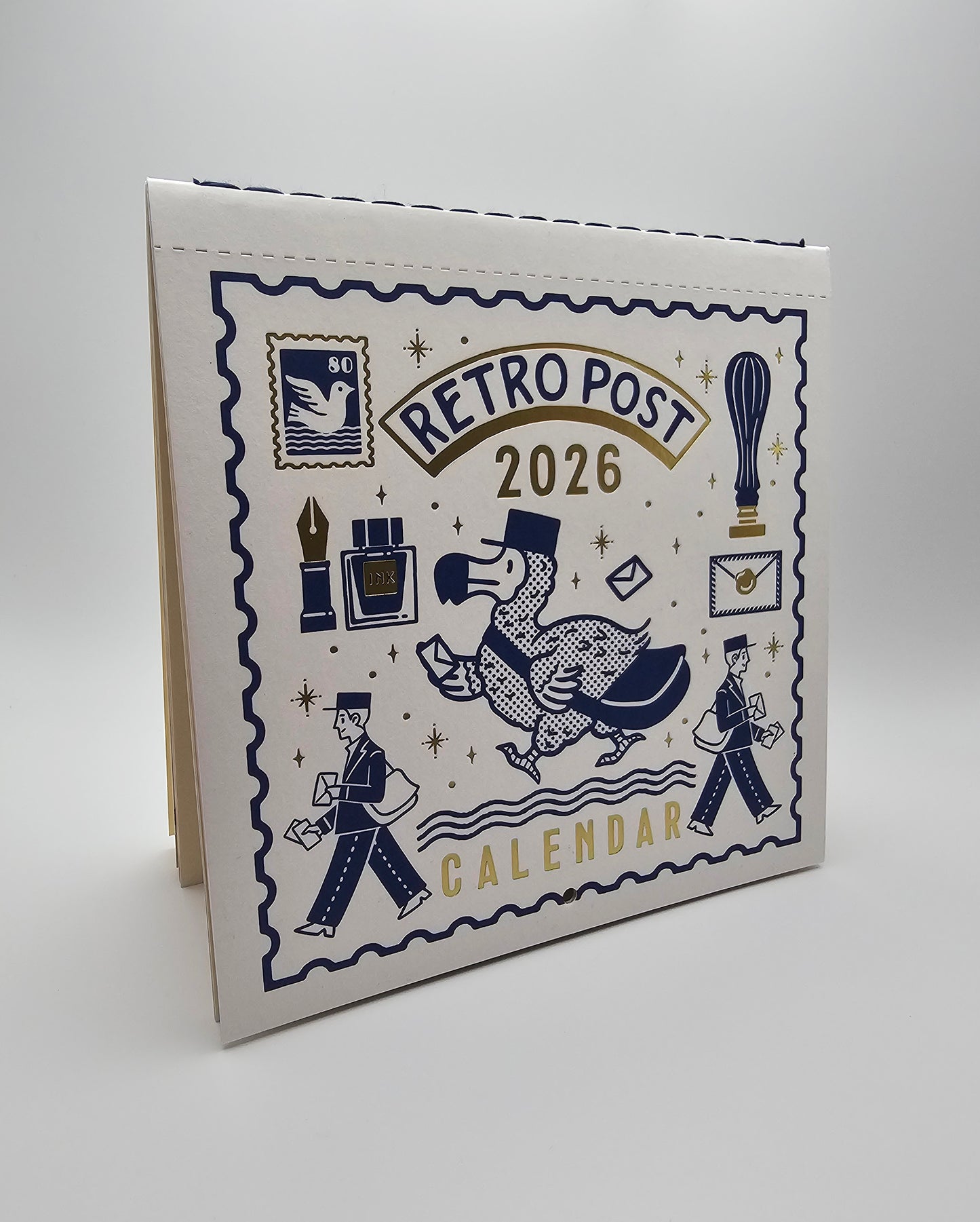 OB1 - 2026 Calendar - Retro Post