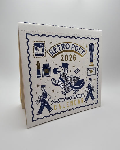 OB1 - 2026 Calendar - Retro Post