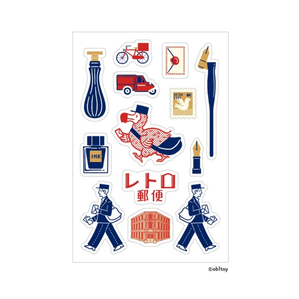 OB1TOY x Sanby - OB1TOY Collaboration - Multi-Stickers - Retro Post ...