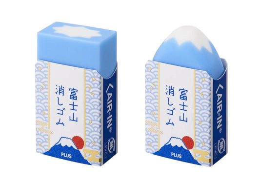 PLUS Mt. Fuji Eraser - Blue