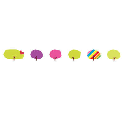 PLUS Deco Tape - Trees
