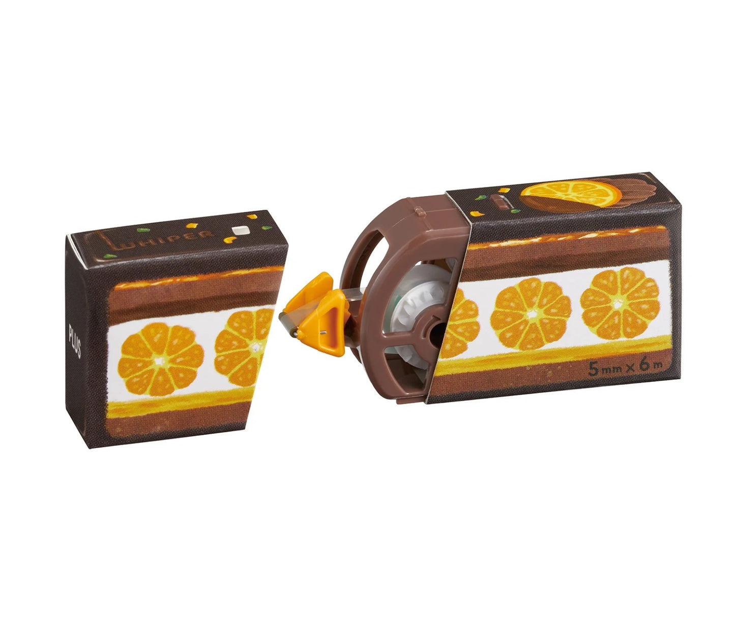 PLUS Eco-Friendly Correction Tape - Chocolate Orange