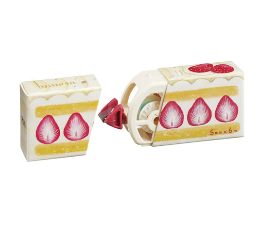 PLUS Eco-Friendly Correction Tape - Strawberry Cake