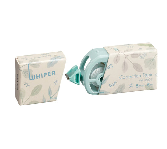 PLUS Eco-Friendly Correction Tape - Botanical Turquoise