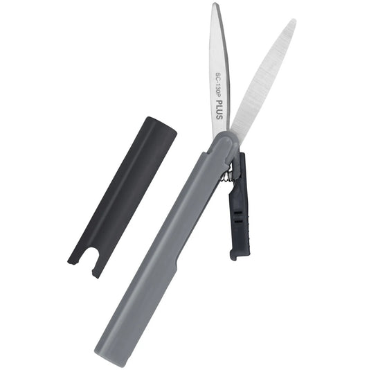 PLUS Twiggy Curved Blade Scissors - Black