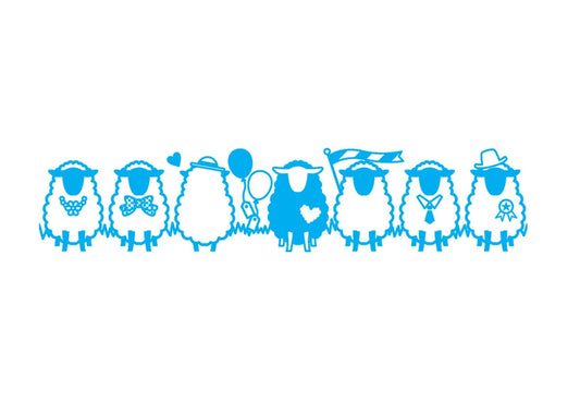 PLUS Mini Deco Roller Stamp - Sheep