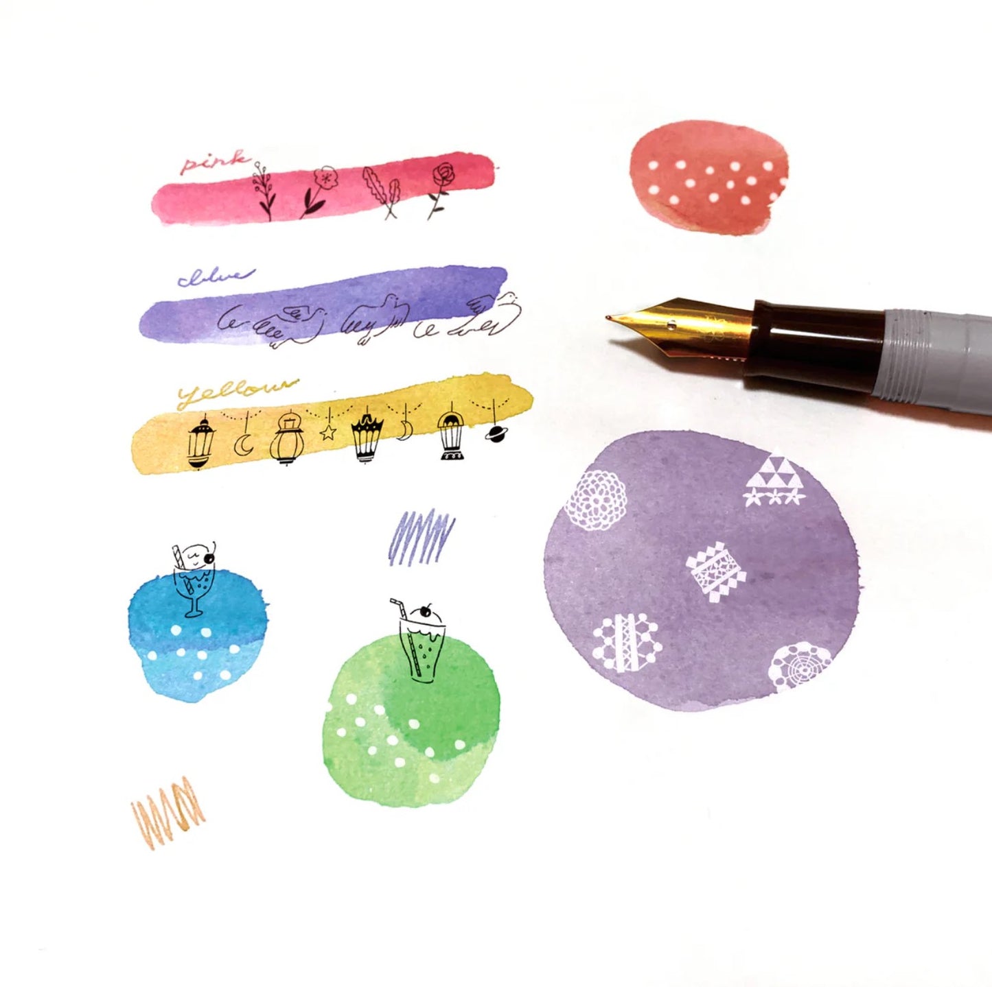 PLUS Deco Rush - Limited Edition - Monochrome Series - Flowers