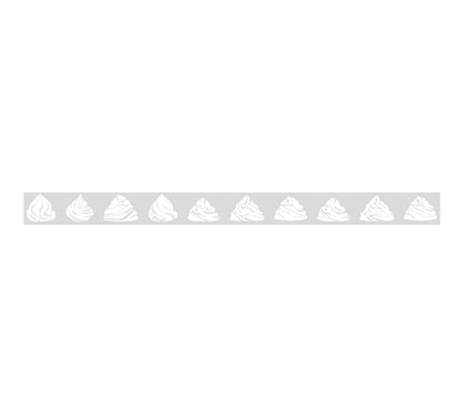 PLUS Deco Rush - Limited Edition - Monochrome Series - Fresh Cream