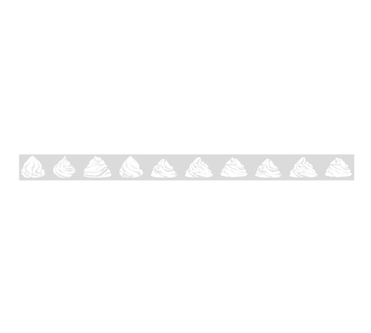 PLUS Deco Rush - Limited Edition - Monochrome Series - Fresh Cream