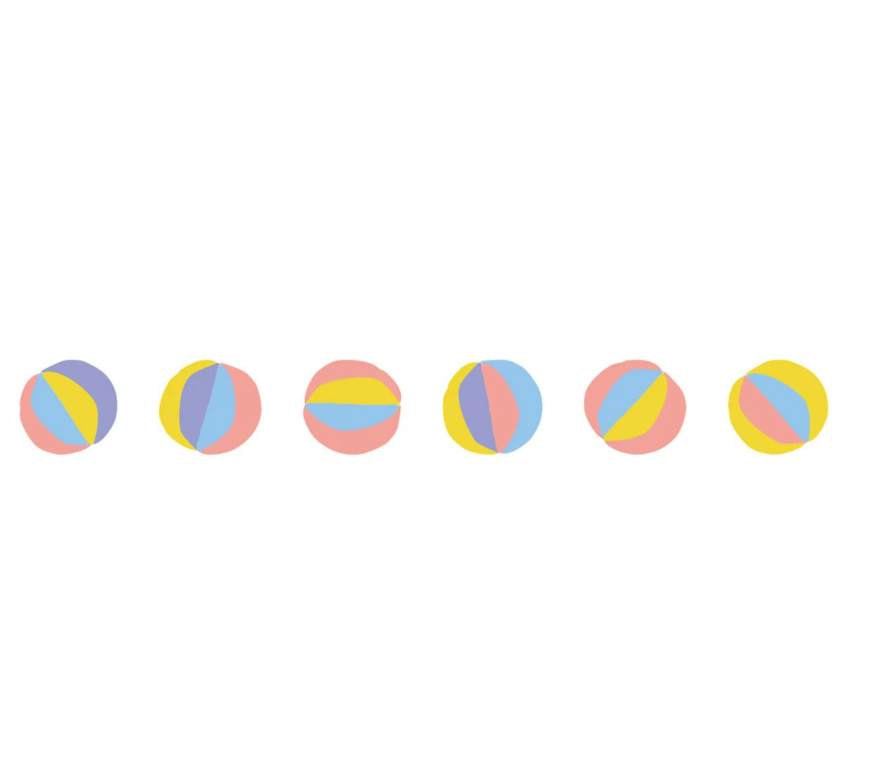 PLUS Deco Rush - Petit Sparkling Series - Colorful Balls