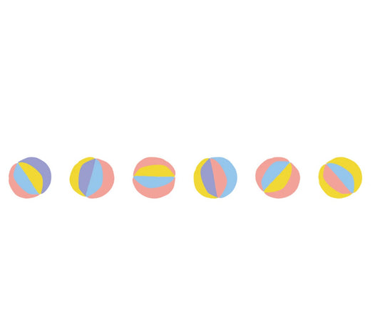 PLUS Deco Rush - Petit Sparkling Series - Colorful Balls