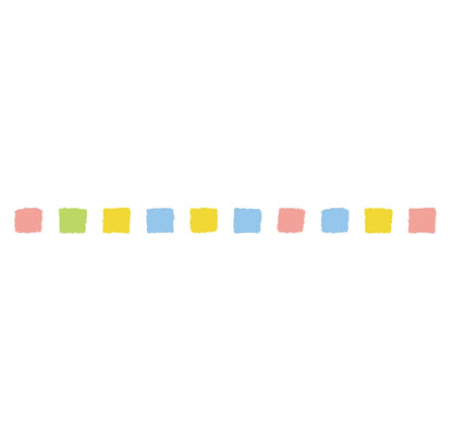PLUS Deco Rush - Petit Sparkling Series - Collage A (Squares)