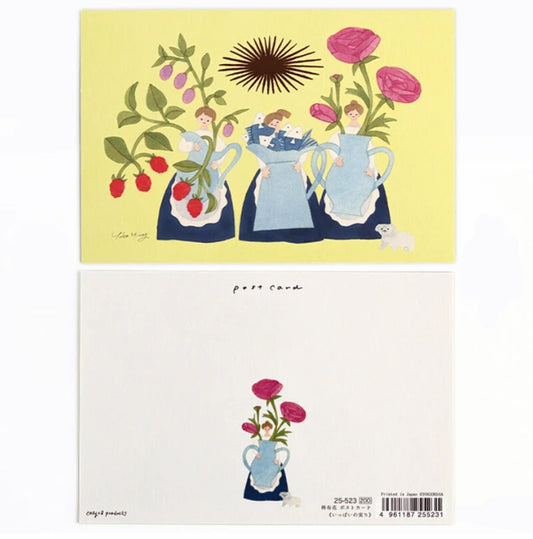 Cozyca Yuka Hiiragi Postcard - Full of Fruits