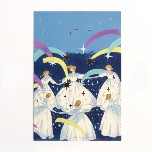 Cozyca Yuka Hiiragi Postcard - Starry Night
