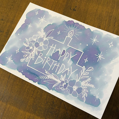 Nouto Nuritakurie - Ink Play Postcard Set - Happy Birthday