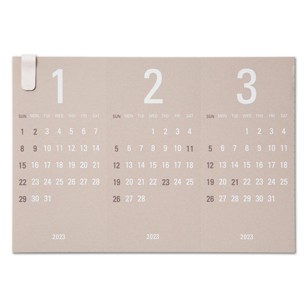 Replug 2025 Triangular Desk Calendar