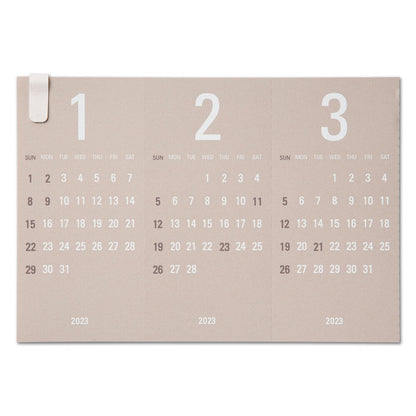 Replug 2025 Triangular Desk Calendar