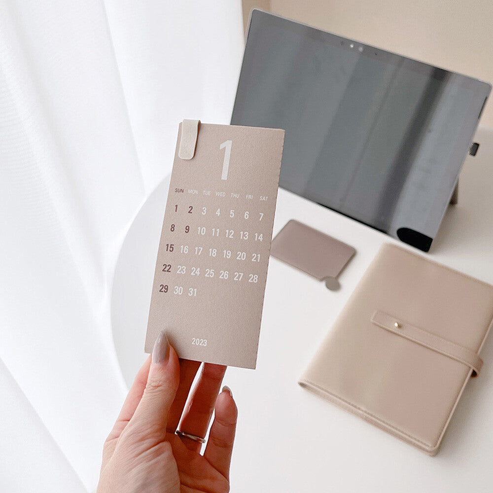 Replug 2025 Triangular Desk Calendar