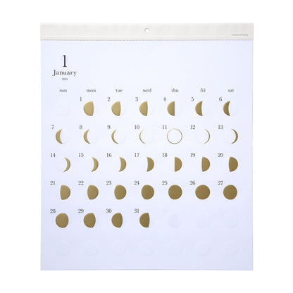 Replug 2026 Michiru Moon Calendar - Gold Edition