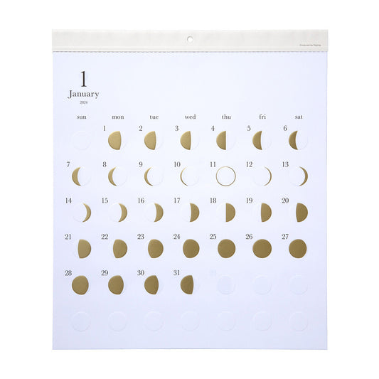Replug 2024 Moon Calendar - Gold Edition