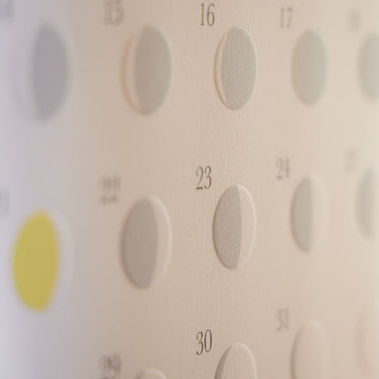 Replug 2025 Michiru Moon Calendar - Colorful Edition
