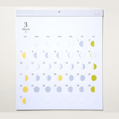 Replug 2025 Michiru Moon Calendar - Colorful Edition