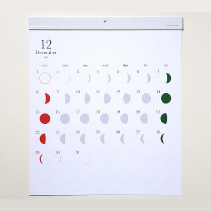 Replug 2025 Michiru Moon Calendar - Colorful Edition